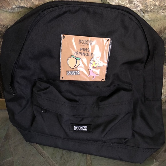 NWT PINK VS MINI BACKPACK WITH PINS - Picture 2 of 6